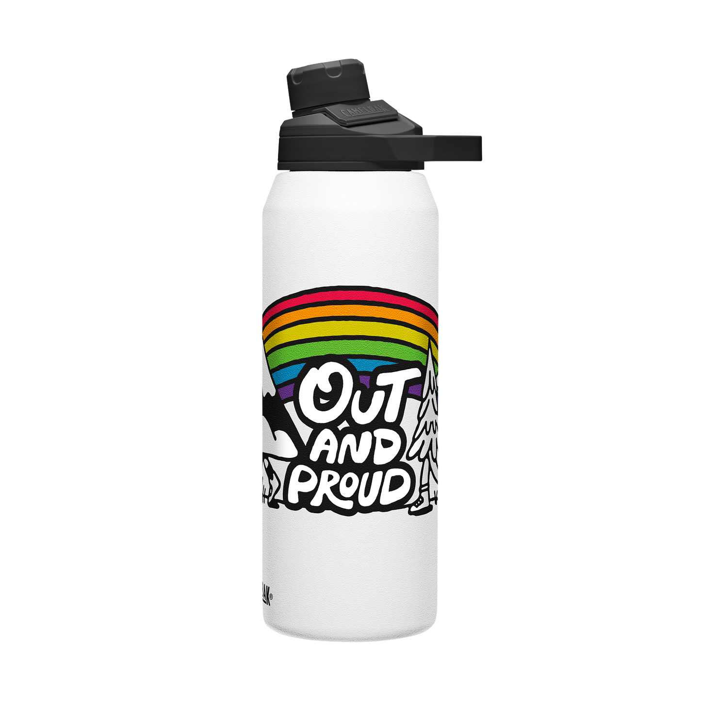 chute-mag-32-oz-water-bottle-insulated-stainless-steel-plus-cleanup-kit-pride-collection-limited-edition-x8 xhvxlhasbo