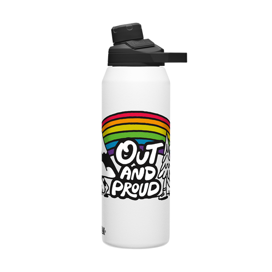 chute-mag-32-oz-water-bottle-insulated-stainless-steel-plus-cleanup-kit-pride-collection-limited-edition-x8 xhvxlhasbo